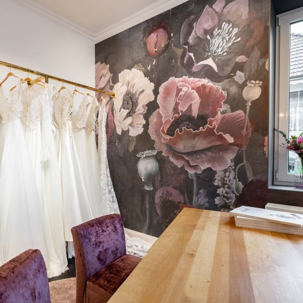 Wall&Deco, Tapete, Umbau, Brautmoden