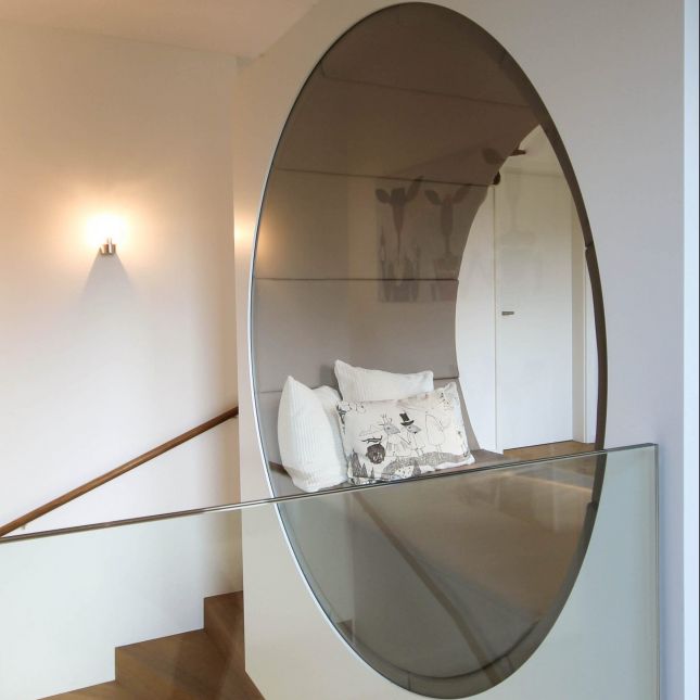 Sitznische, Treppe, Innenausbau